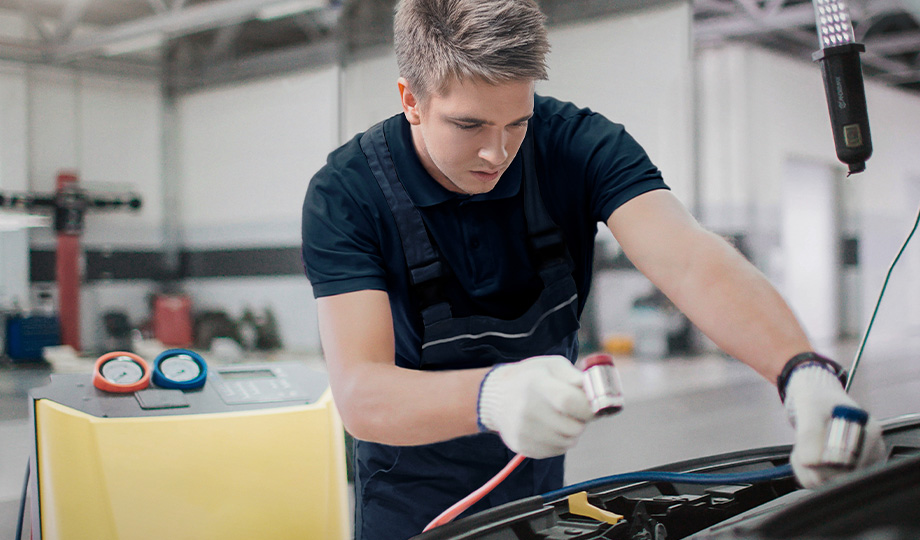 Проверка кондиционера Hyundai.